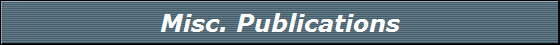 Misc. Publications