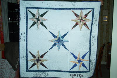 Paper-pieced Stars